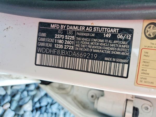 2013 MERCEDES-BENZ E