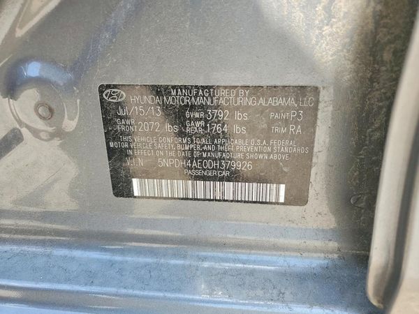 2013 HYUNDAI ELANTRA