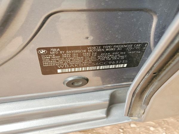 2012 BMW 750 750Li/Alpina B7