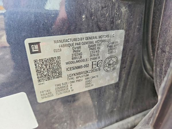 2019 CADILLAC XT5