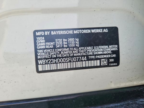 2025 BMW I4 eDrive40