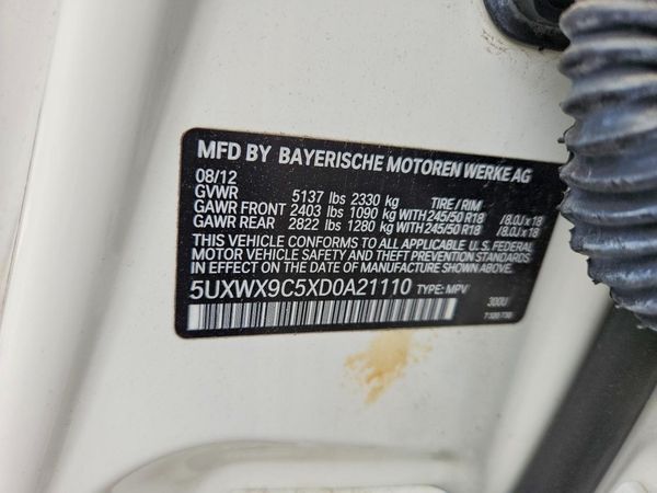 2013 BMW X3 xDrive28i