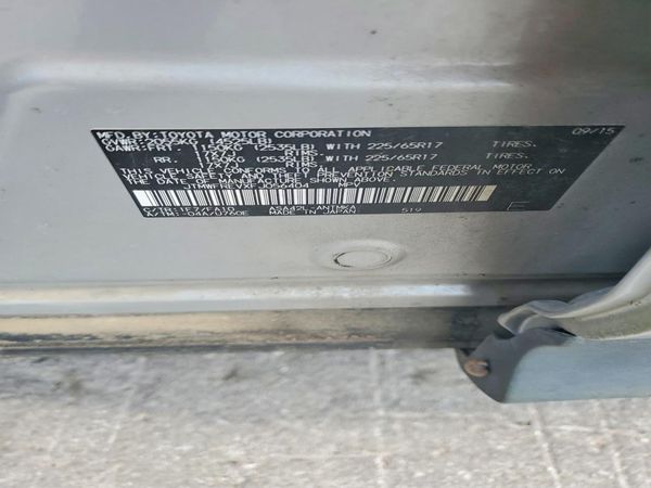 2015 TOYOTA RAV4 XLE (M Grade)