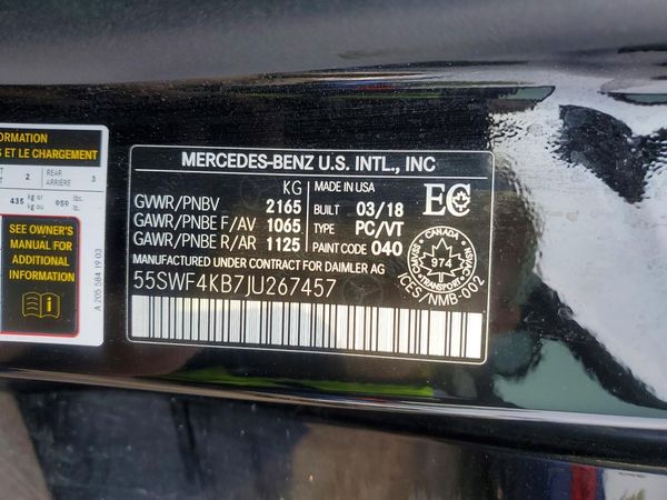 2018 MERCEDES-BENZ C-CLASS C300-4M