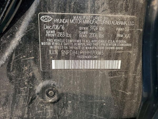2017 HYUNDAI ELANTRA