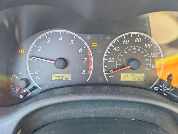 2012 TOYOTA COROLLA