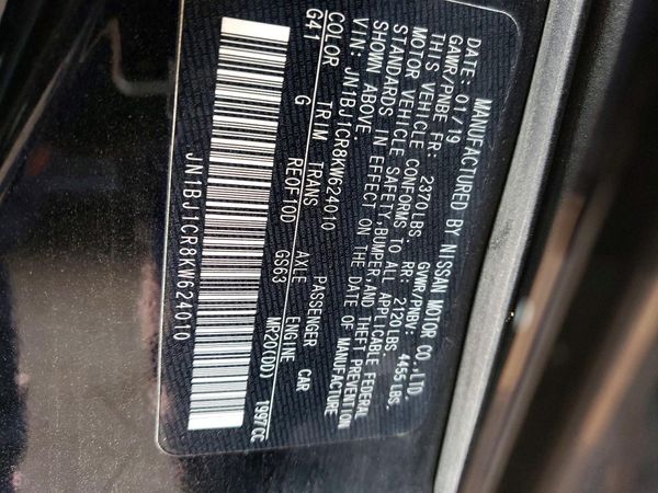 2019 NISSAN ROGUE SPORT