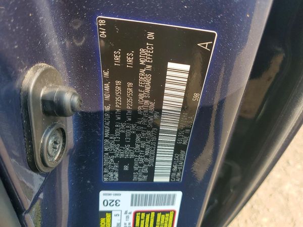 2018 TOYOTA SIENNA