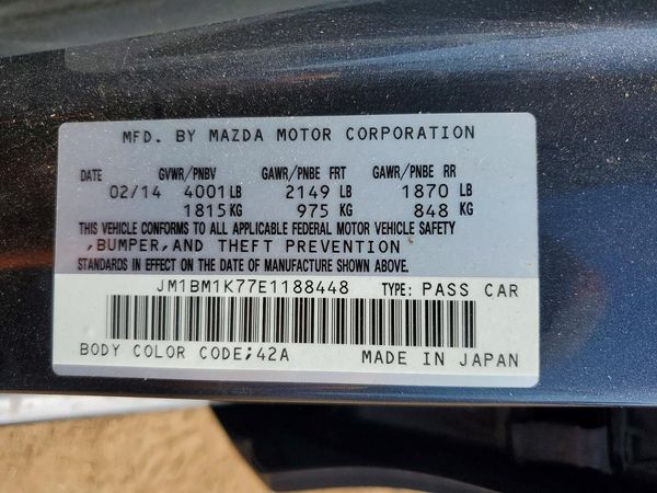 2014 MAZDA 3 Sport/GX