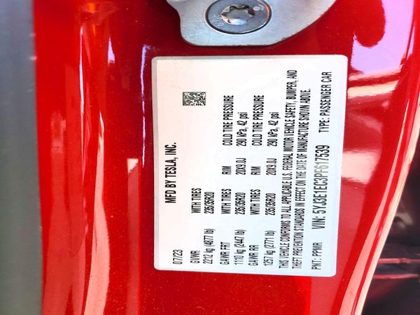 2023 TESLA MODEL 3