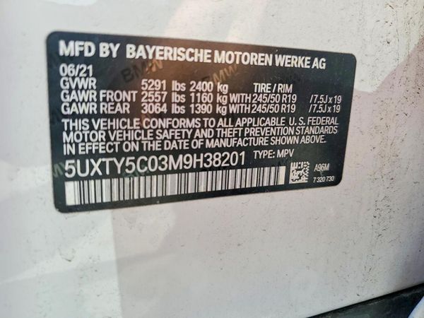 2021 BMW X3 xDrive30i