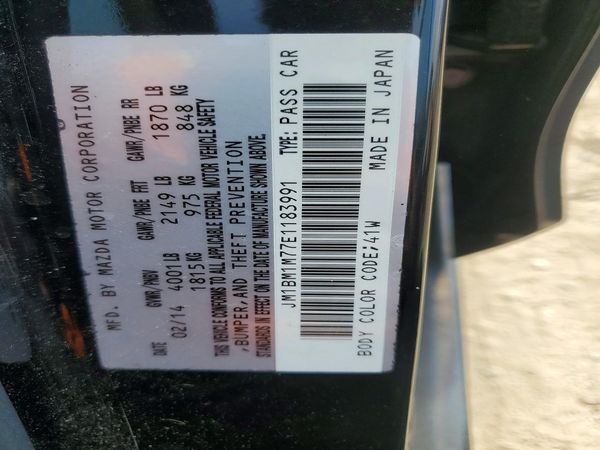 2014 MAZDA 3 Grand Touring/GT