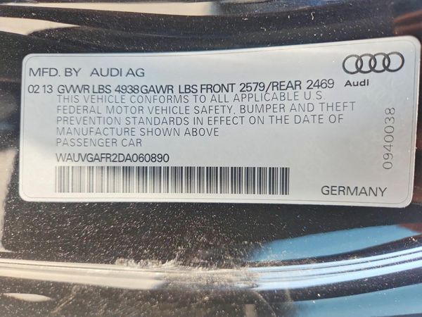 2013 AUDI S5 quattro Prestige