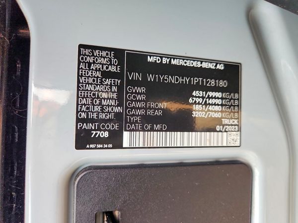 2023 MERCEDES-BENZ SPRINTER
