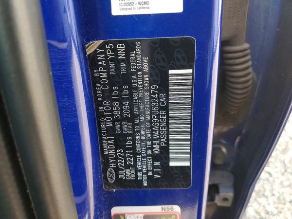 2023 HYUNDAI ELANTRA SEL