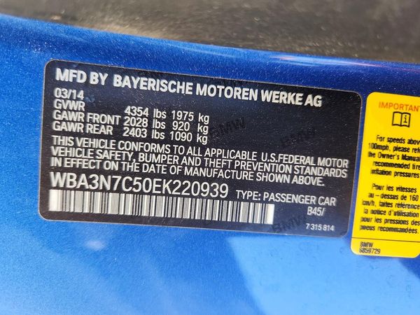 2014 BMW 428