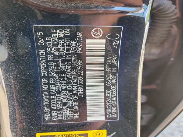 2015 LEXUS ES 350