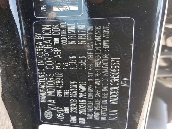 2017 KIA NIRO