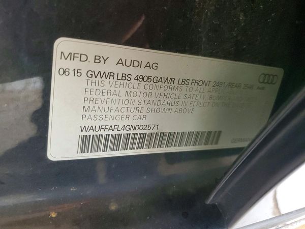 2016 AUDI A4