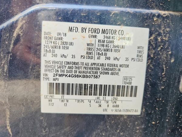 2019 FORD EDGE SE