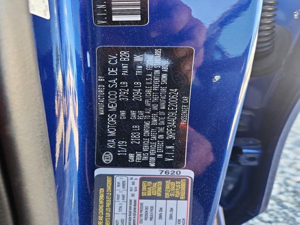 2020 KIA FORTE GT Line