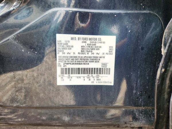 2022 FORD EDGE Titanium