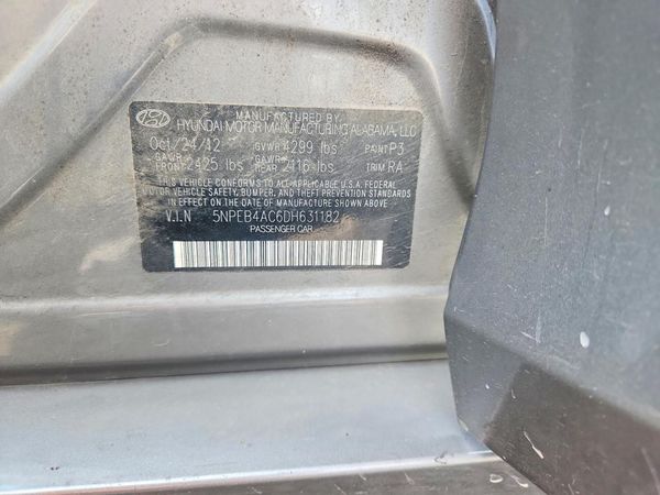 2013 HYUNDAI SONATA