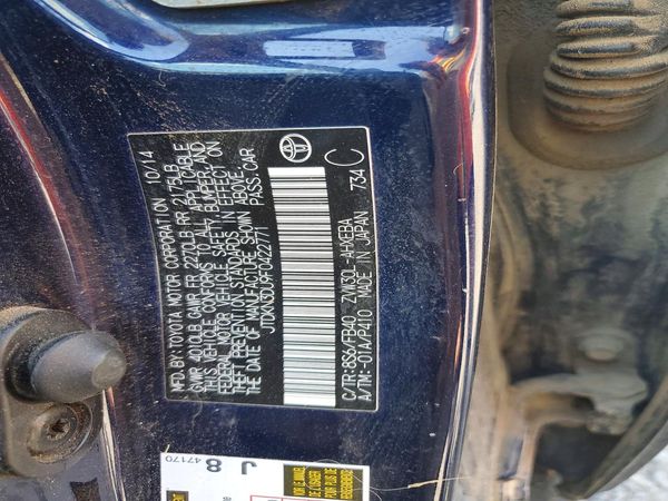2015 TOYOTA PRIUS