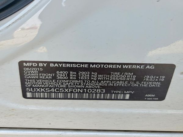 2015 BMW X5 xDrive35d