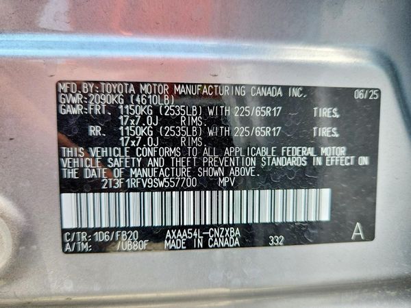 2025 TOYOTA RAV4
