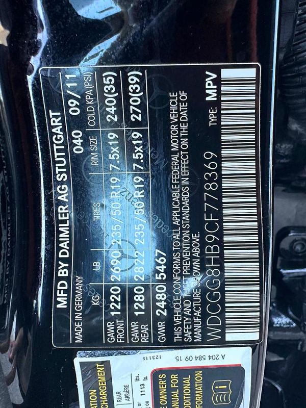 2012 MERCEDES-BENZ GLK GLK350 4-MATIC