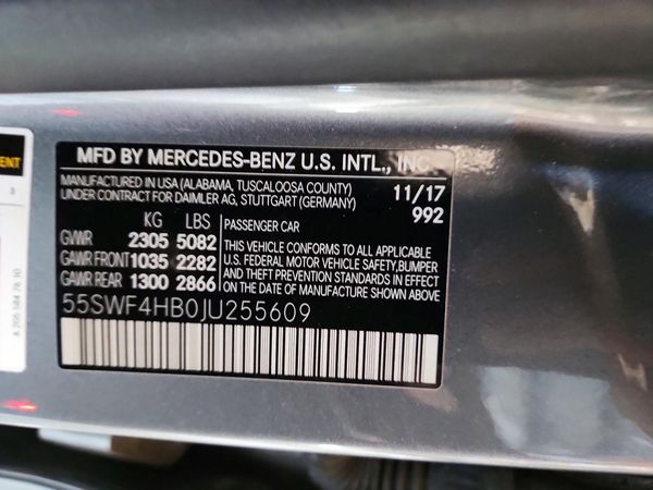 2018 MERCEDES-BENZ C C350e