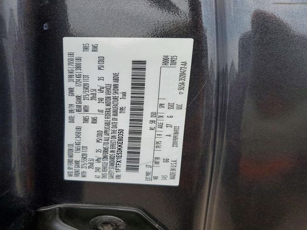2019 FORD F150