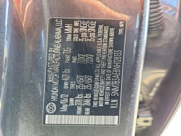 2022 HYUNDAI TUCSON SEL