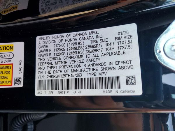 2026 HONDA CR-V LX