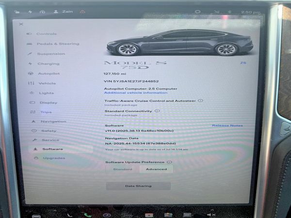 2018 TESLA MODEL S