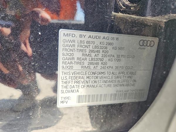2017 AUDI Q7