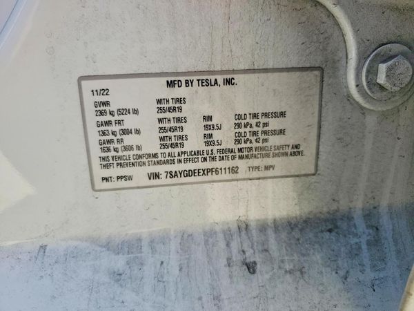 2023 TESLA MODEL Y
