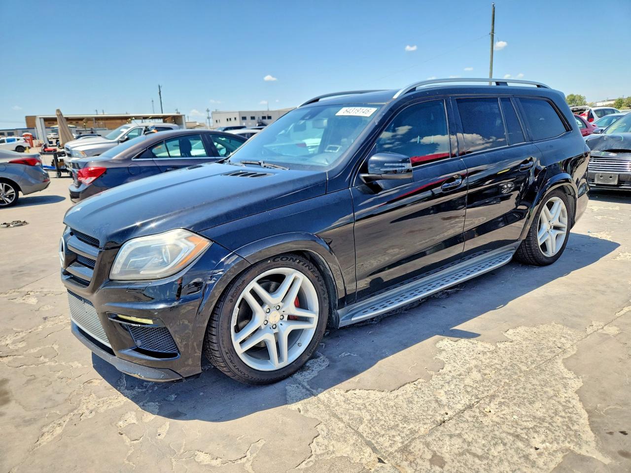 2014 MERCEDES-BENZ GL GL 550 4MATIC
