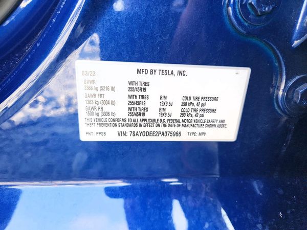 2023 TESLA MODEL Y