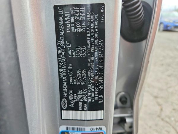 2025 HYUNDAI TUCSON SEL Convenience