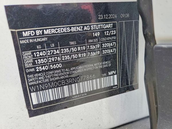 2024 MERCEDES-BENZ EQB