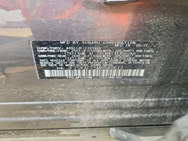 2021 SUBARU FORESTER Premium