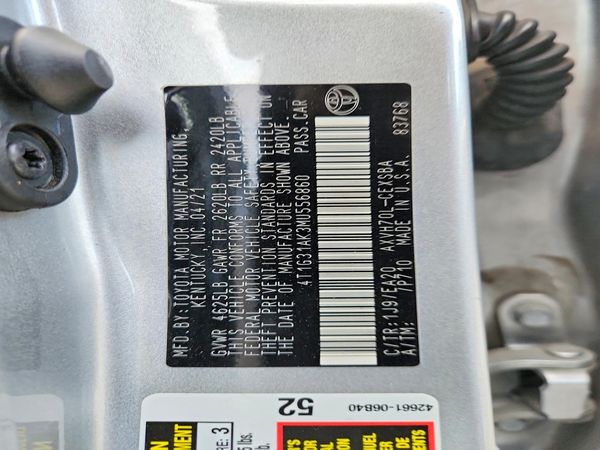 2021 TOYOTA CAMRY SE