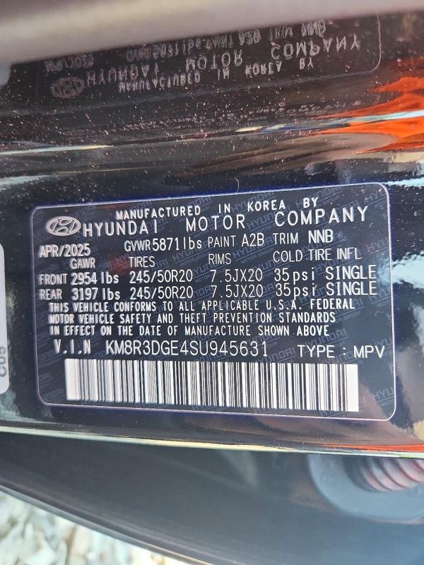 2025 HYUNDAI PALISADE