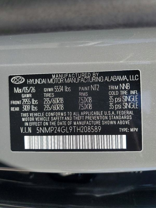 2026 HYUNDAI SANTA FE SEL