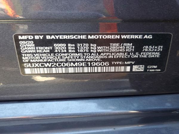 2021 BMW X7 xDrive40i