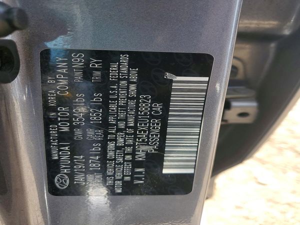 2014 HYUNDAI ACCENT 5DR GS / 4DR GLS