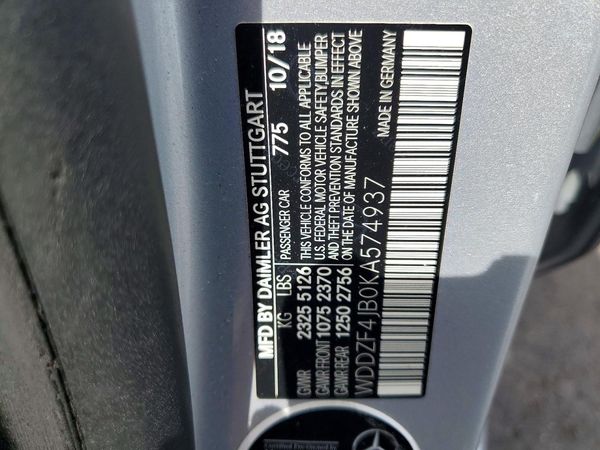 2019 MERCEDES-BENZ E E300