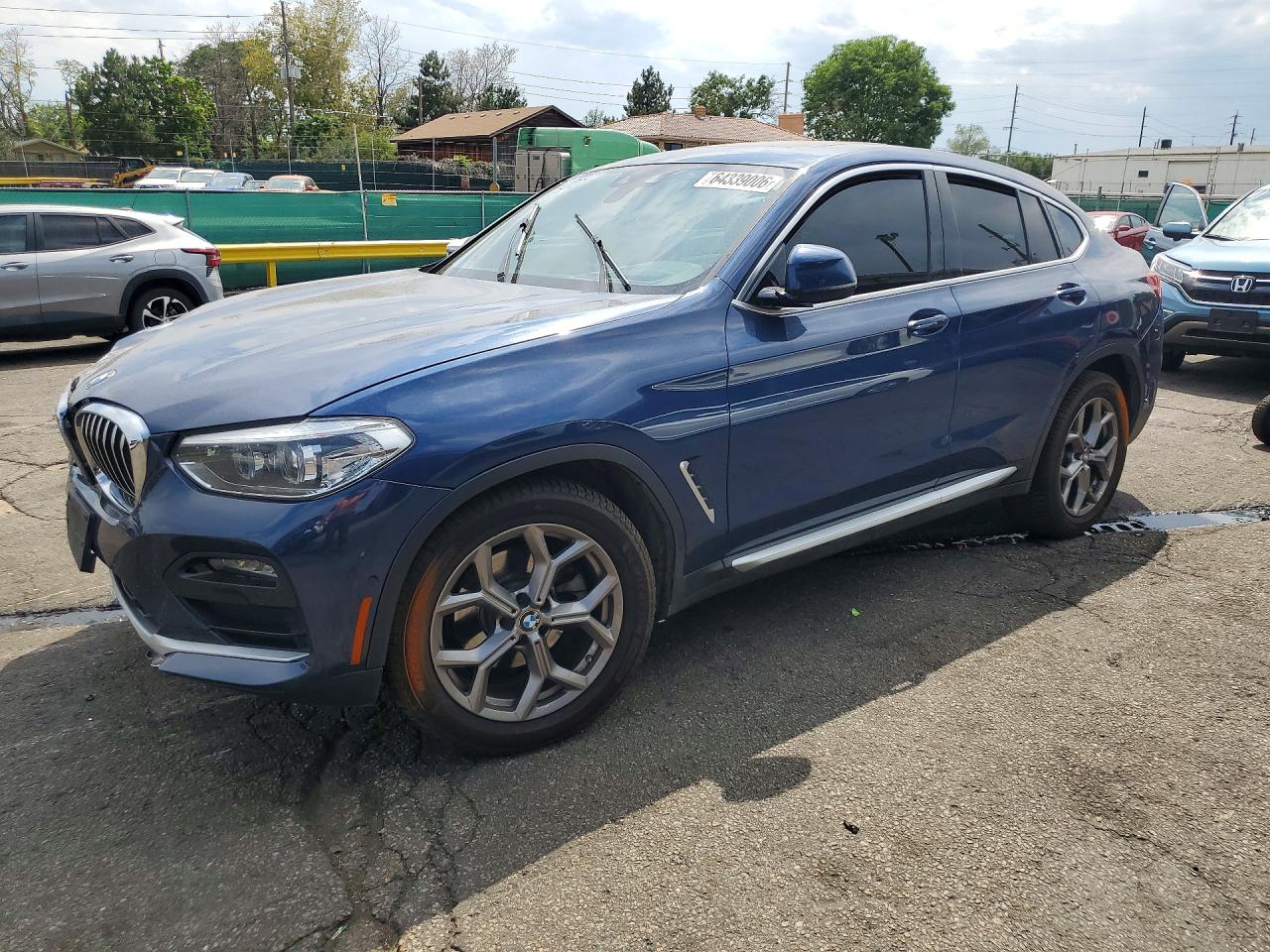 2021 BMW X4 xDrive30i — Front 3/4